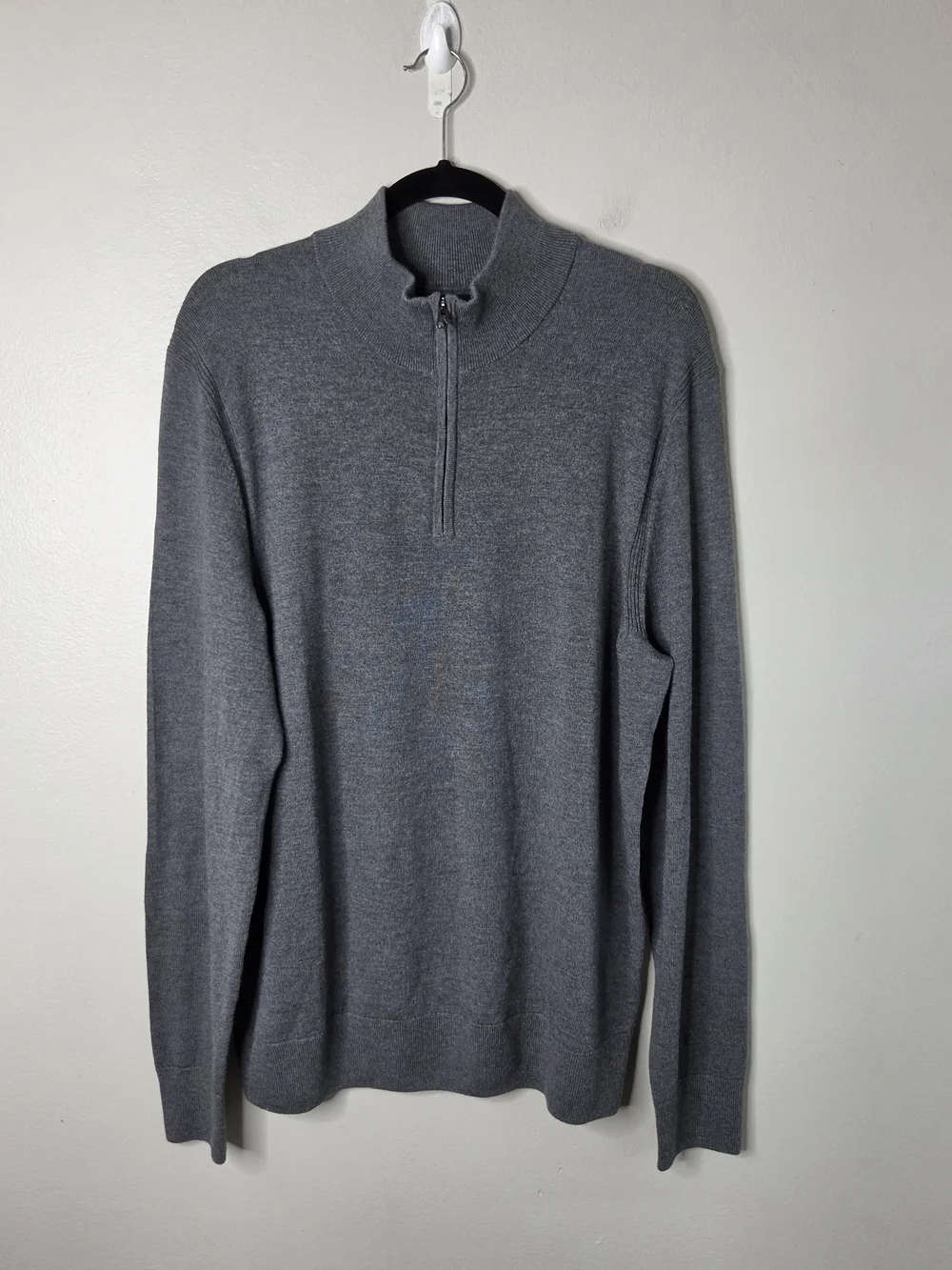 Banana Republic Merino Wool 1/4 Zip Sweater